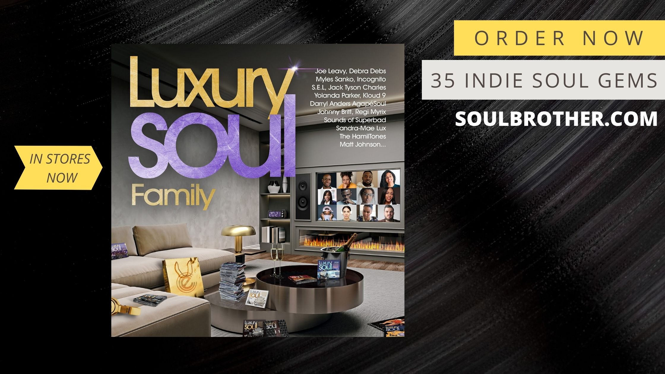 aneessa LUXURY SOUL FAMILY COMPILATION UK